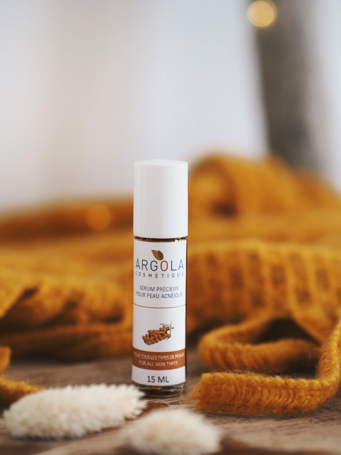 Sérum précieux pour la peau acnéique