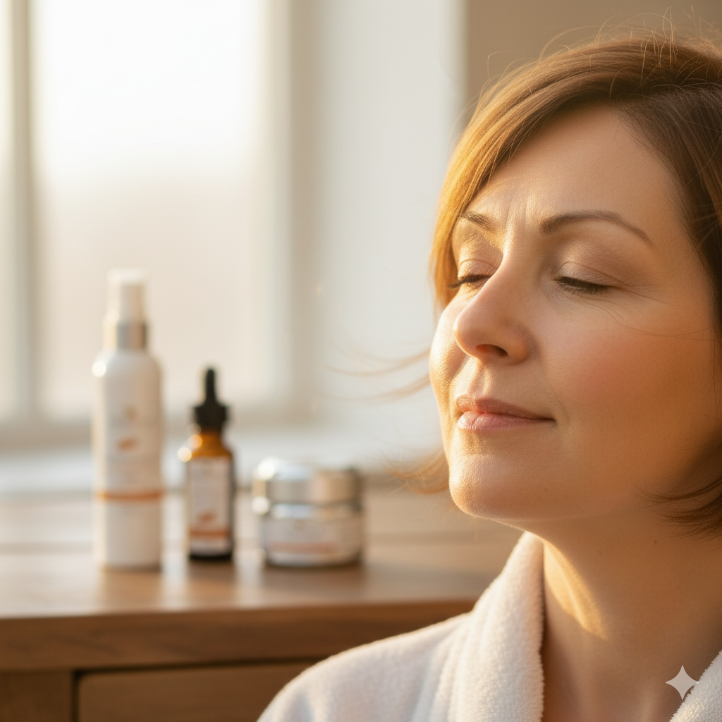 Routine Argola-soins pour peaux sensibles