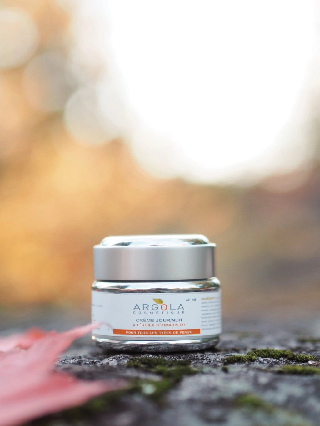 Crème jour nuit peau sensible - Argola Cosmétique
