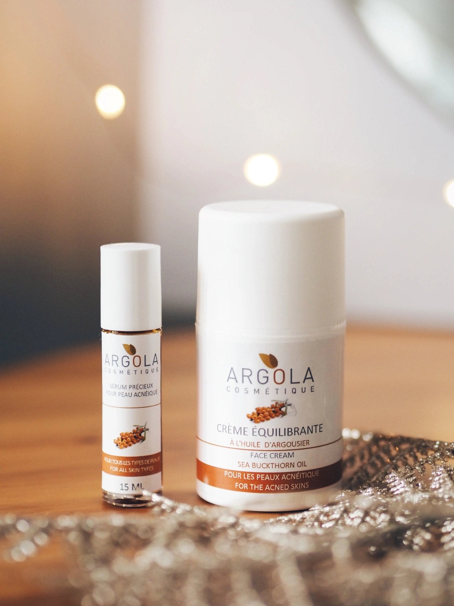 Duo découverte acné (nettoyant + sérum) - Argola Cosmétique