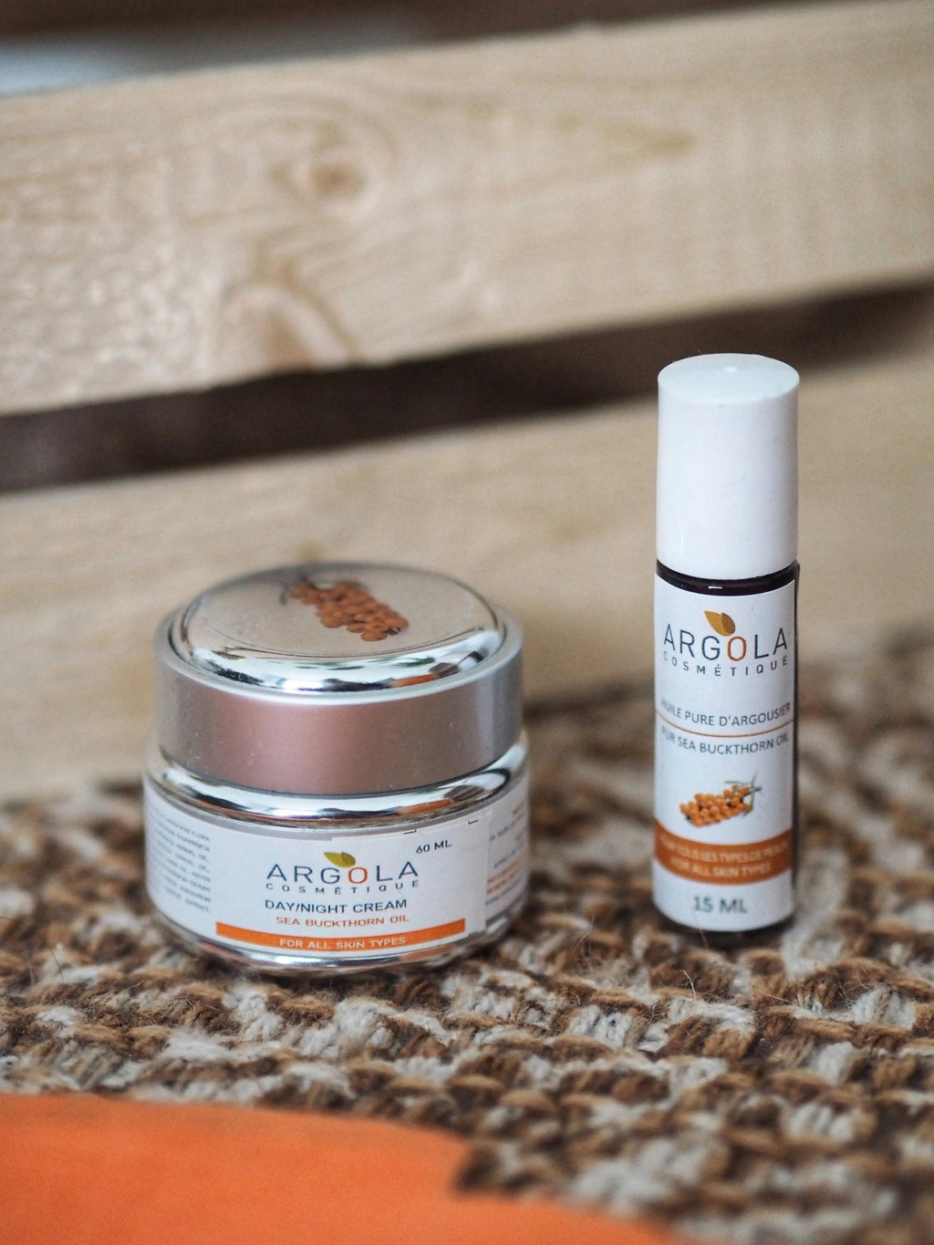 Duo soin peau sensible (crème + sérum) - Argola Cosmétique