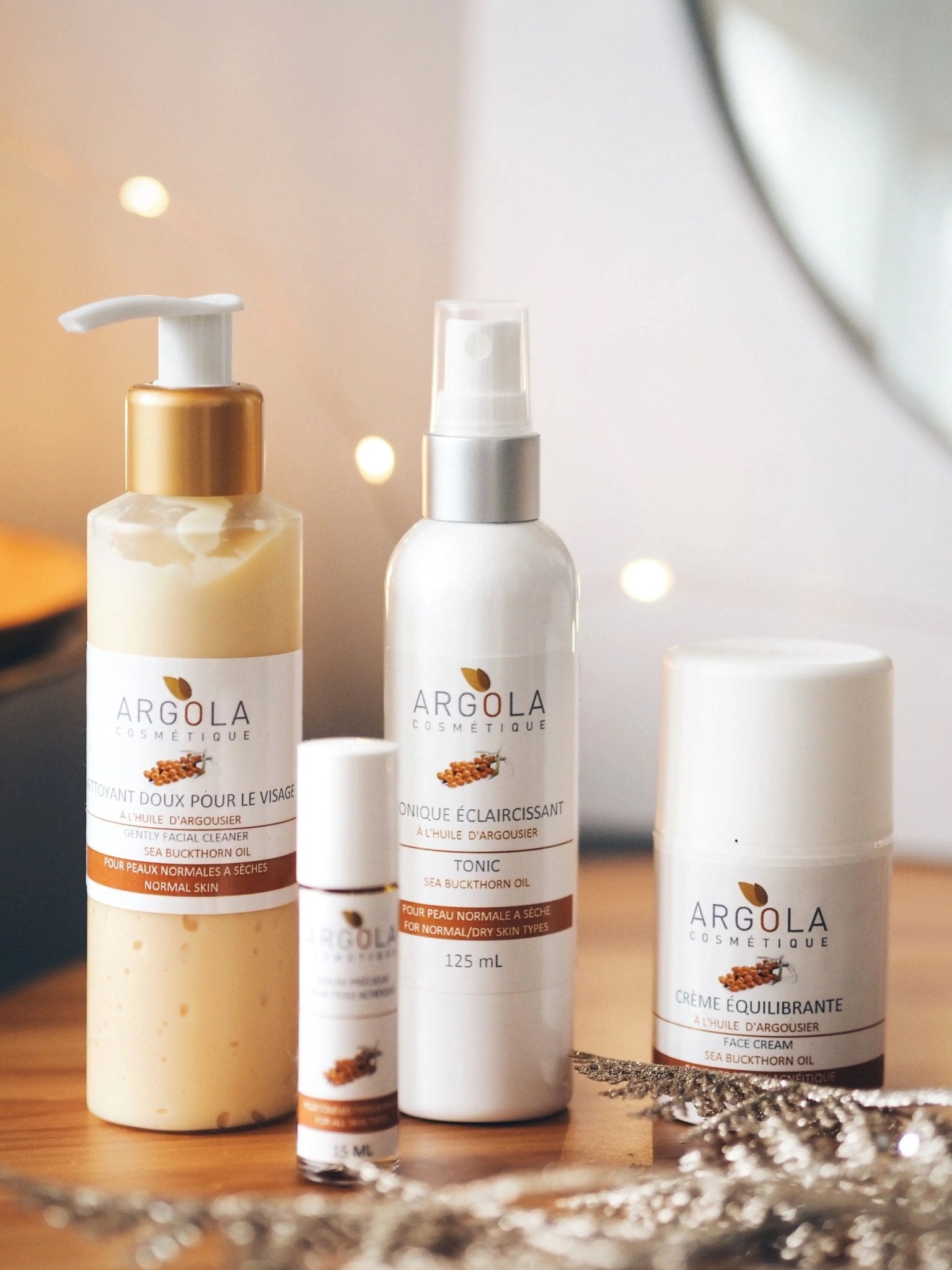 Ensemble complet acné – 5 produits - Argola Cosmétique