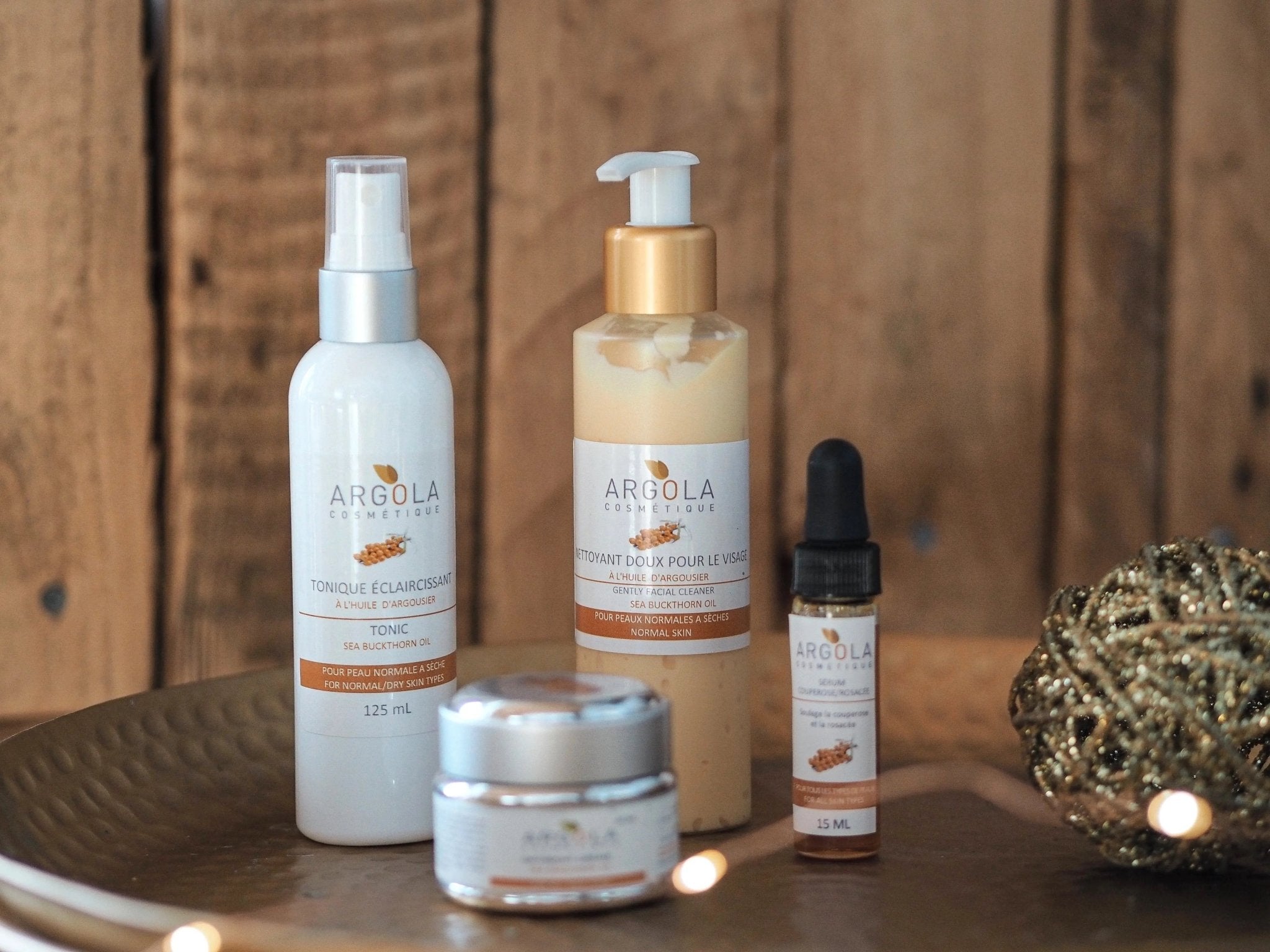 Ensemble complet couperose et rosacée - Argola Cosmétique