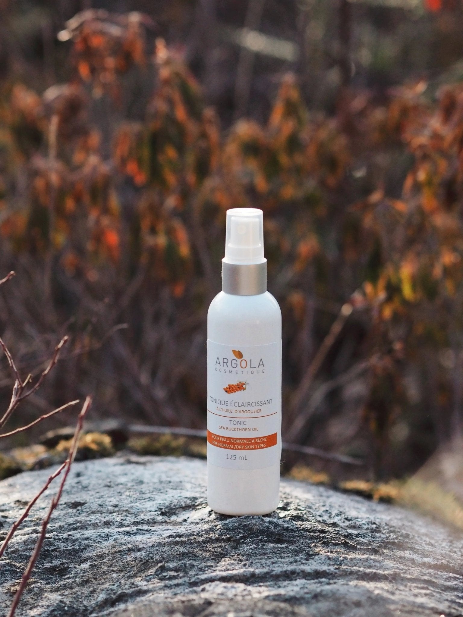 Tonique éclaircissant - Argola Cosmétique